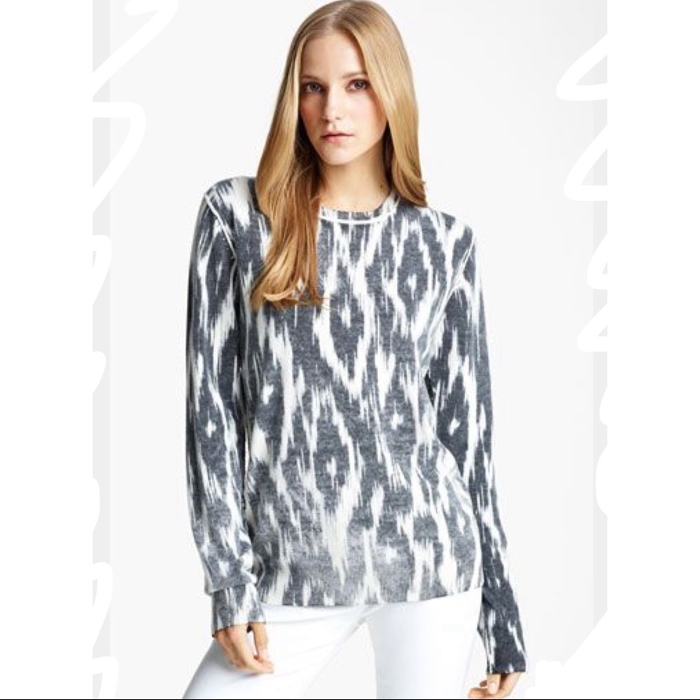 Michael Kors COLLECTION Ikat print cashmere